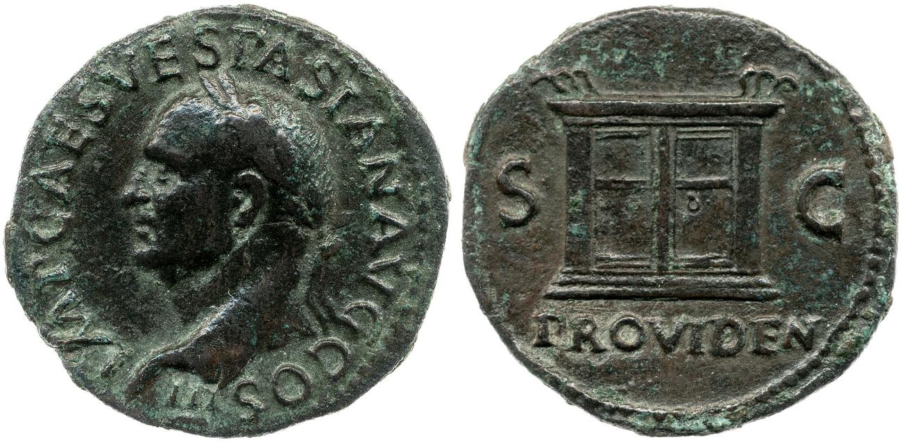 аверс RIC II, Part 1 (second edition) Vespasian 316
