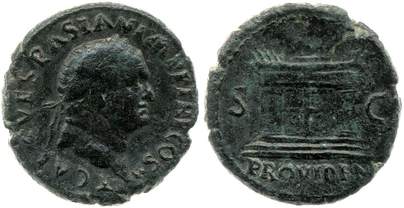 аверс RIC II, Part 1 (second edition) Vespasian 448