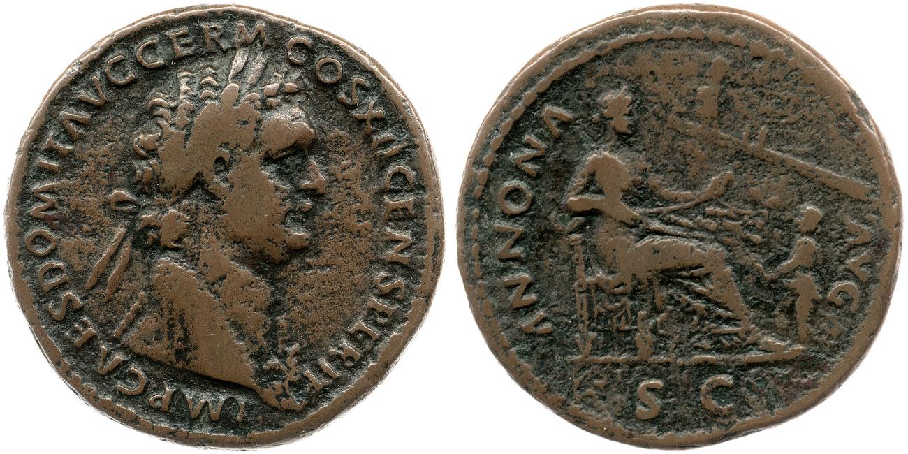 аверс RIC II, Part 1 (second edition) Domitian 485