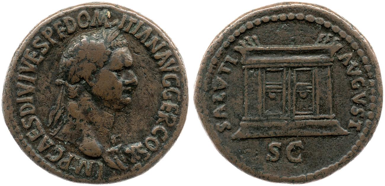 аверс RIC II, Part 1 (second edition) Domitian 209