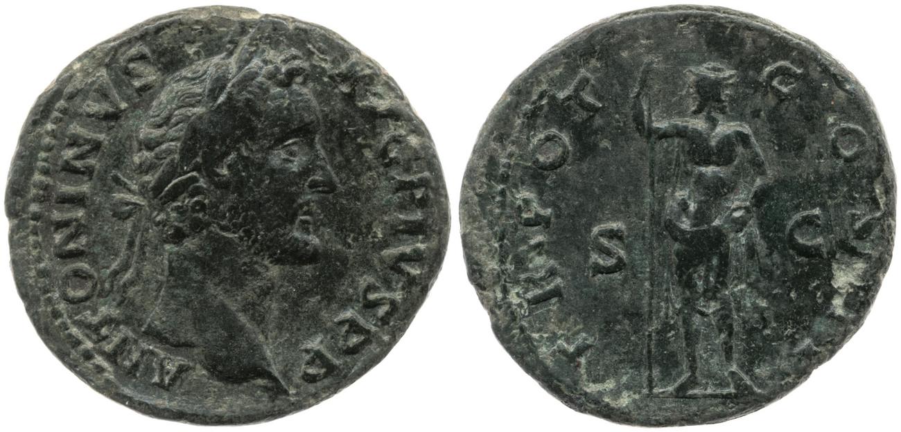 аверс RIC III Antoninus Pius 693A