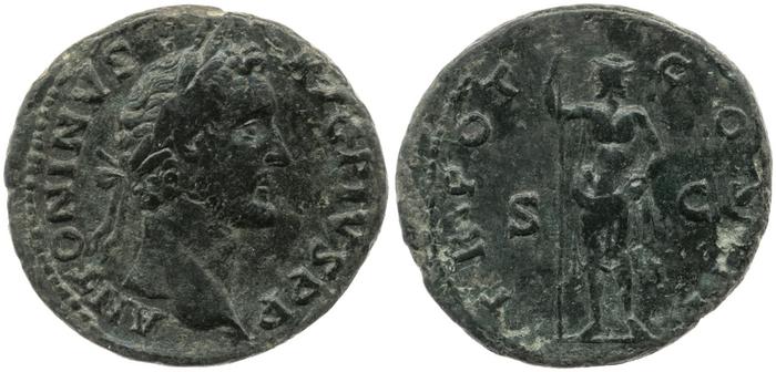 реверс RIC III Antoninus Pius 693A