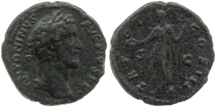 реверс RIC III Antoninus Pius 699A