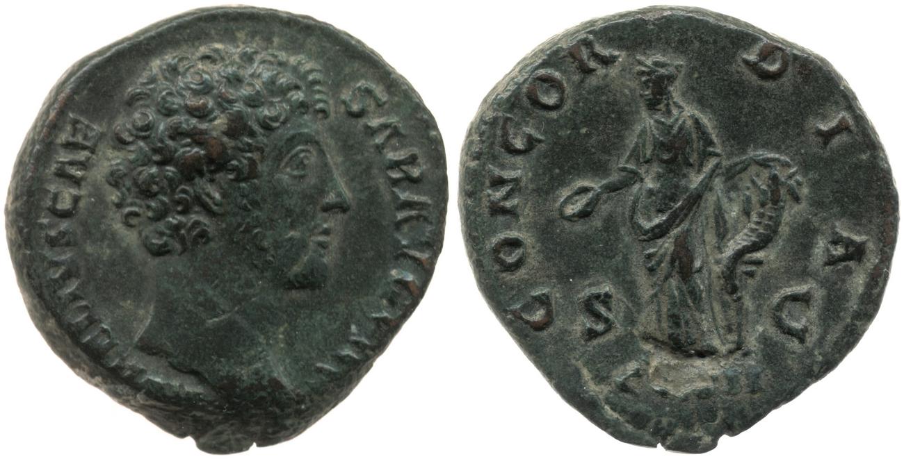RIC III Antoninus Pius 1255, аверс, bm