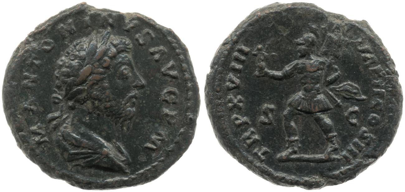 аверс RIC III Marcus Aurelius 857