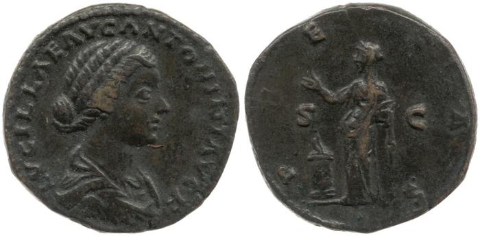 реверс RIC III Marcus Aurelius 1757