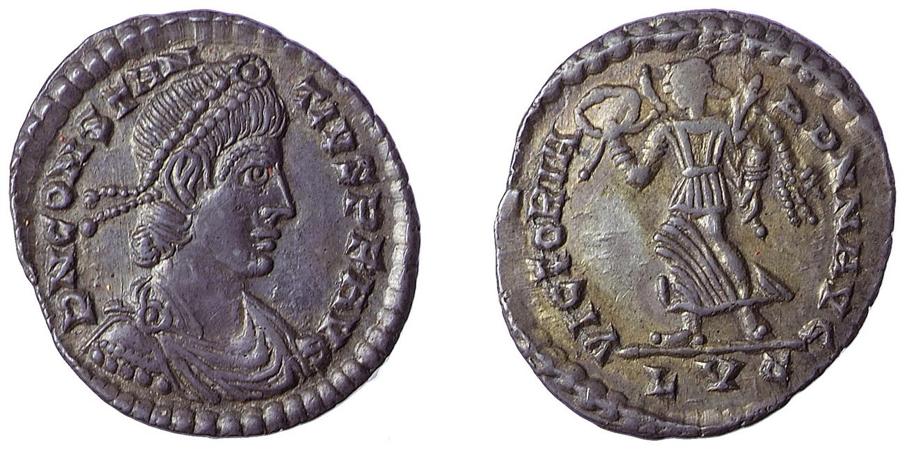 RIC VIII Lugdunum 210, аверс, bm