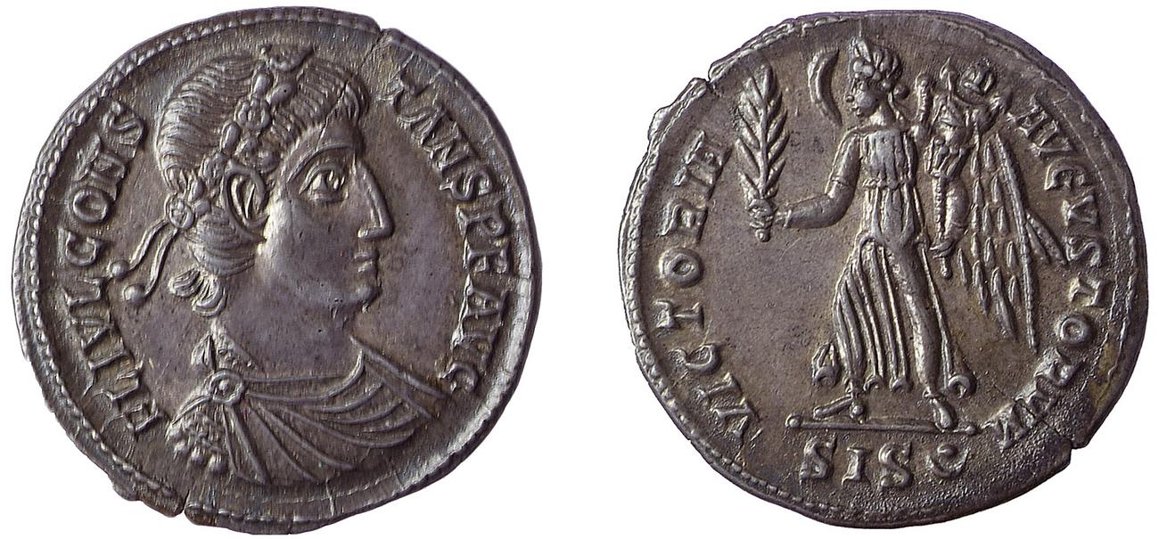 obverse RIC VIII Siscia 168