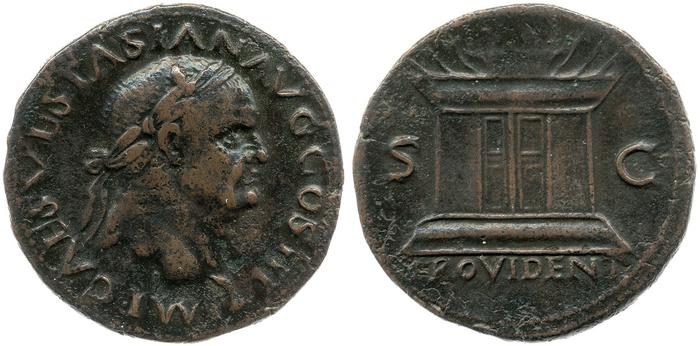 реверс RIC II, Part 1 (second edition) Vespasian 1166