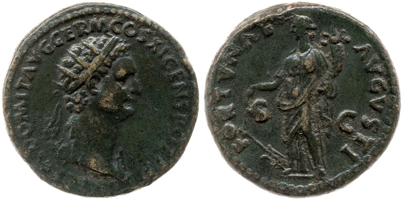 RIC II, Part 1 (second edition) Domitian 370, аверс, bm