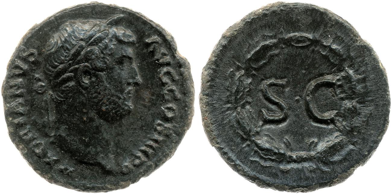 RIC II, Part 3 (second edition) Hadrian 2294, аверс, bm