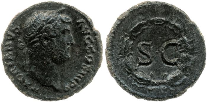 RIC II, Part 3 (second edition) Hadrian 2294, реверс, bm