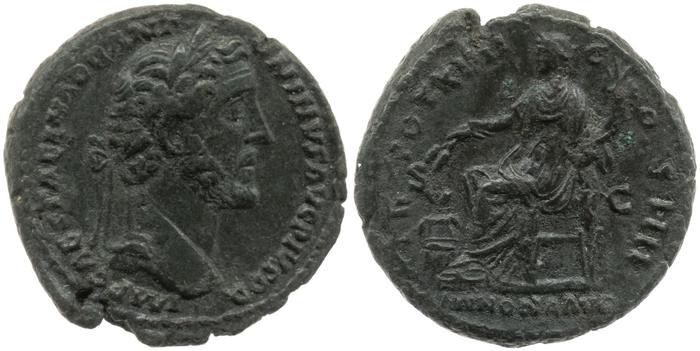 RIC III Antoninus Pius 880, реверс, bm