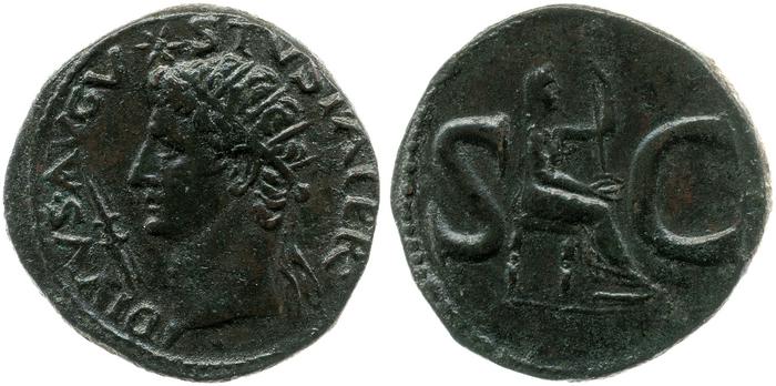 реверс RIC I (second edition) Tiberius 72
