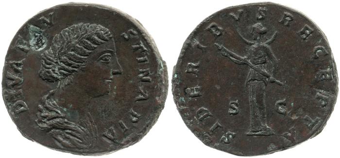 реверс RIC III Marcus Aurelius 1716