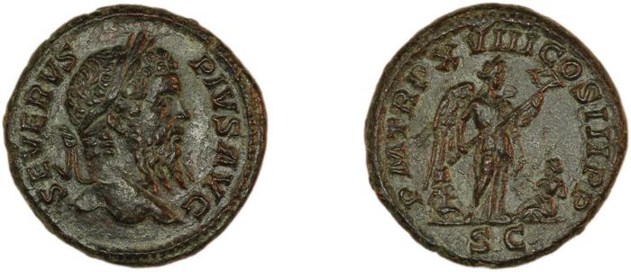 RIC IV Septimius Severus 805, реверс, bm