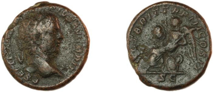 RIC IV Geta 178, реверс, bm