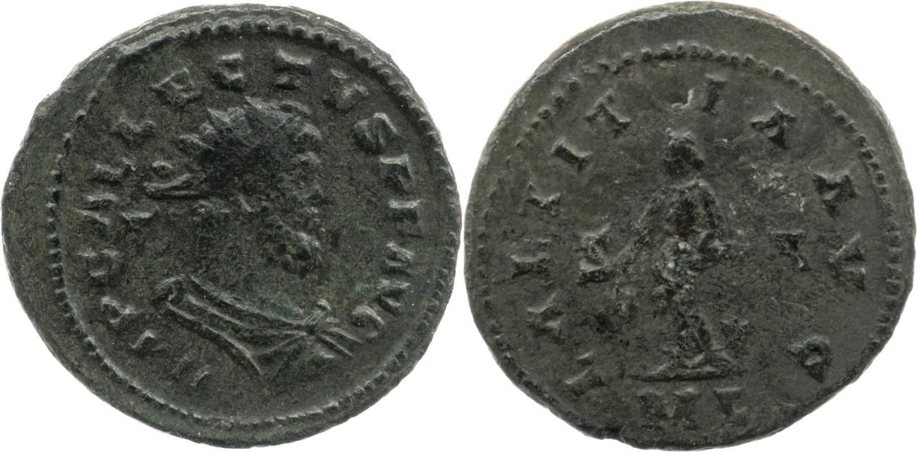 RIC V Allectus 22, аверс, bm