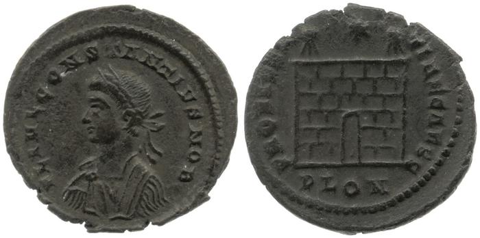 RIC VII Londinium 298, реверс, bm