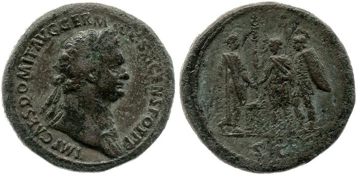 RIC II, Part 1 (second edition) Domitian 359, реверс, bm