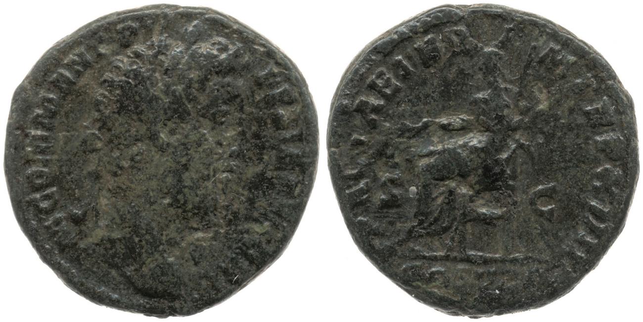 аверс RIC III Commodus 537