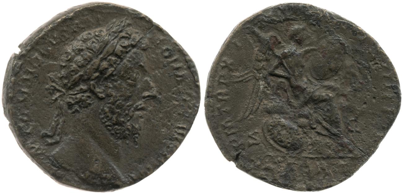аверс RIC III Commodus 452