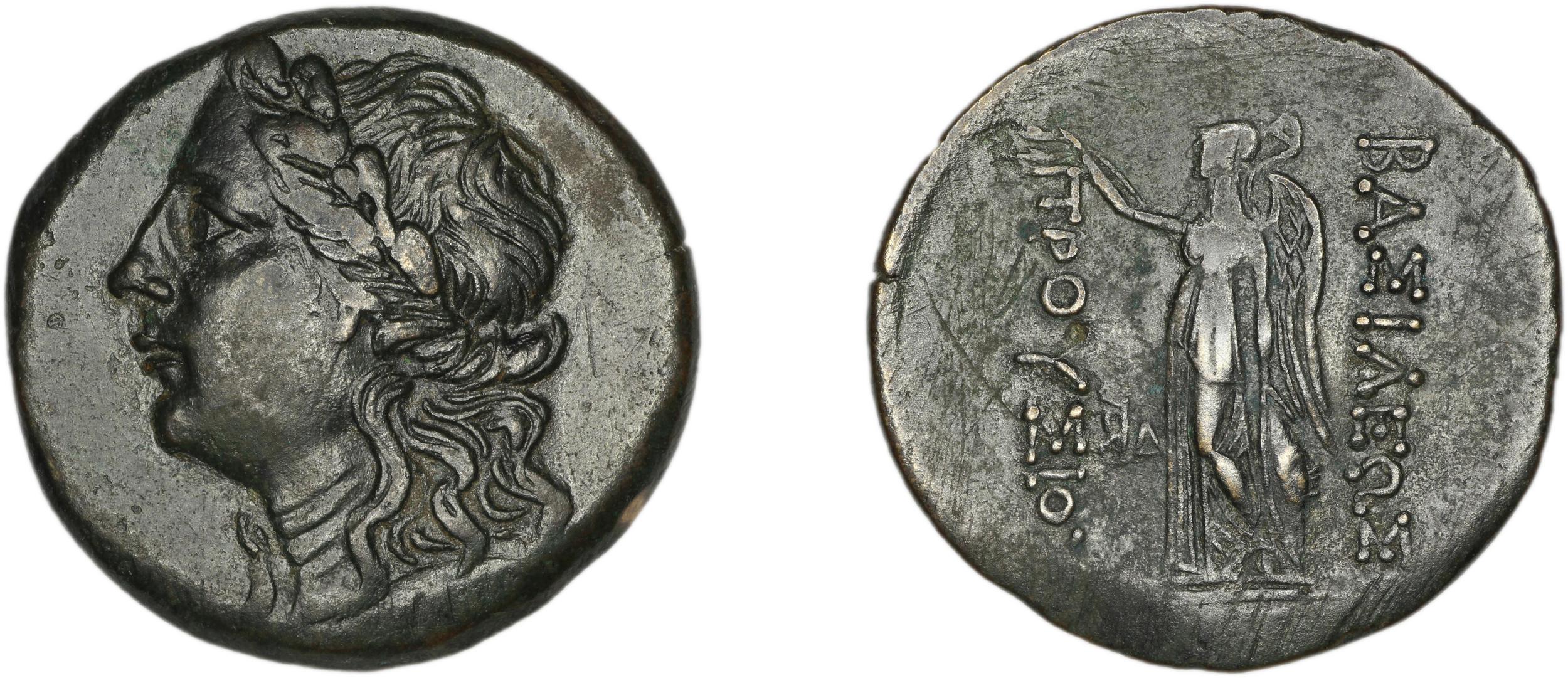Prusias I of Bithynia Bithynia Waddington 1908 16, аверс, bm