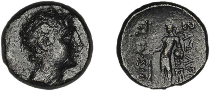 Prusias I of Bithynia Bithynia Waddington 1908 25, реверс, bm