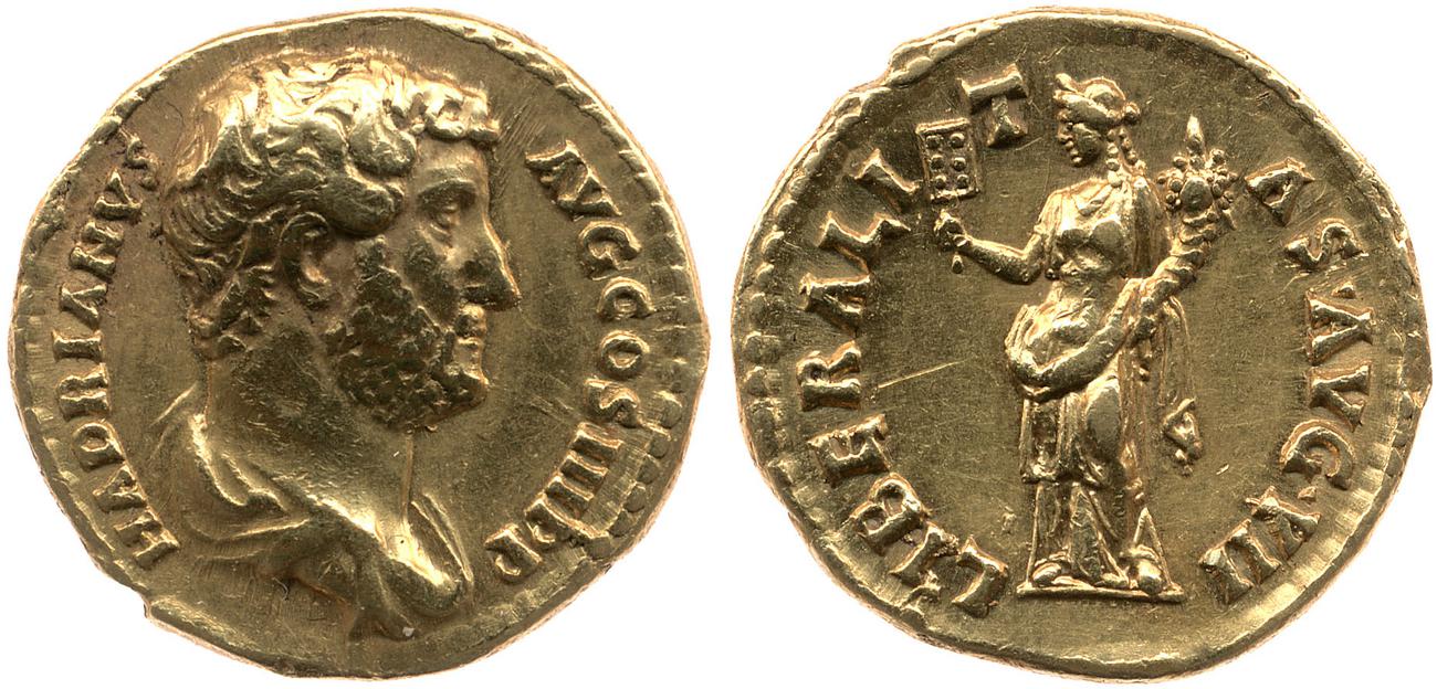 RIC II, Part 3 (second edition) Hadrian 2217, аверс, bm
