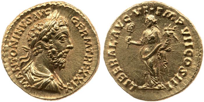 реверс RIC III Marcus Aurelius 319