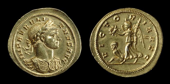 реверс RIC V Aurelian 96