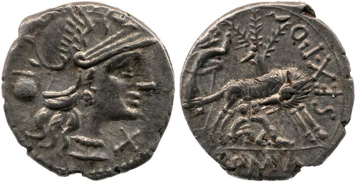 RRC 235/1c, реверс, bm