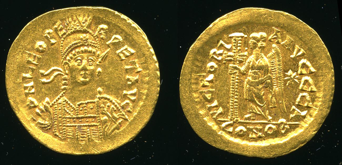 RIC X Leo I (East) 605, аверс, bm