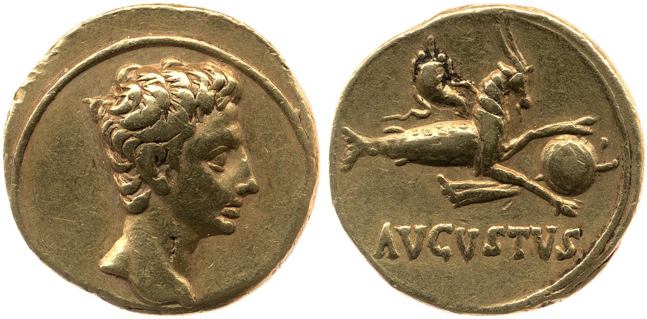 obverse RIC I (second edition) Augustus 125