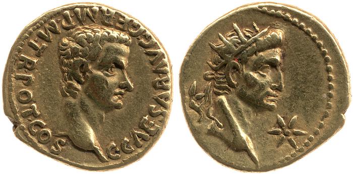 RIC I (second edition) Gaius/Caligula 1, реверс, bm