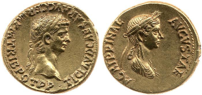 RIC I (second edition) Claudius 80, реверс, bm