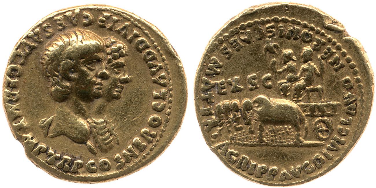 аверс RIC I (second edition) Nero 6