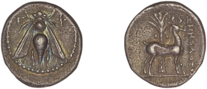 reverse Ephesus Kinns and Holt 2023 Period V, AR XIX