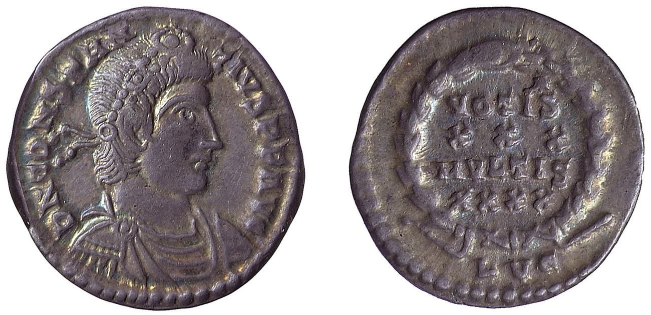 RIC VIII Lugdunum 217, аверс, bm