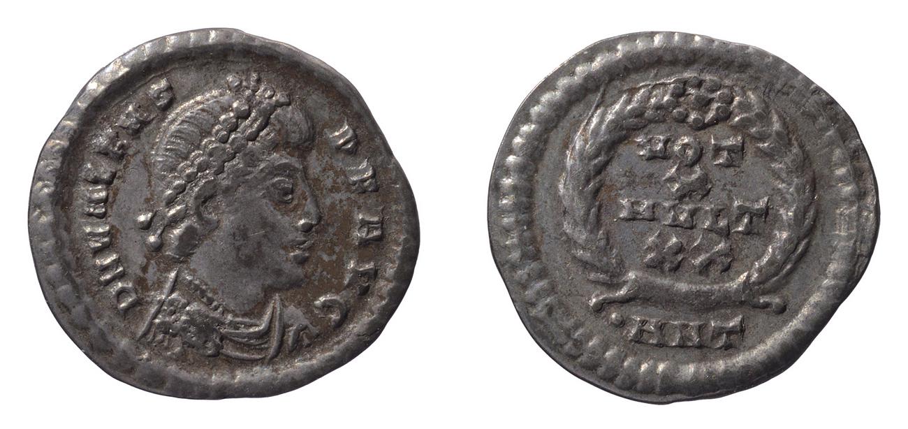 RIC IX Antioch 34B, аверс, bm