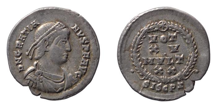 RIC IX Siscia 19B, реверс, bm