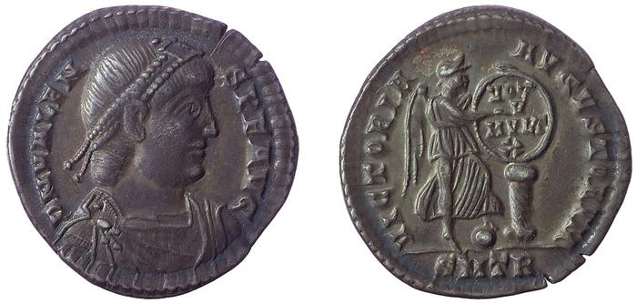 RIC IX Treveri 25, реверс, bm