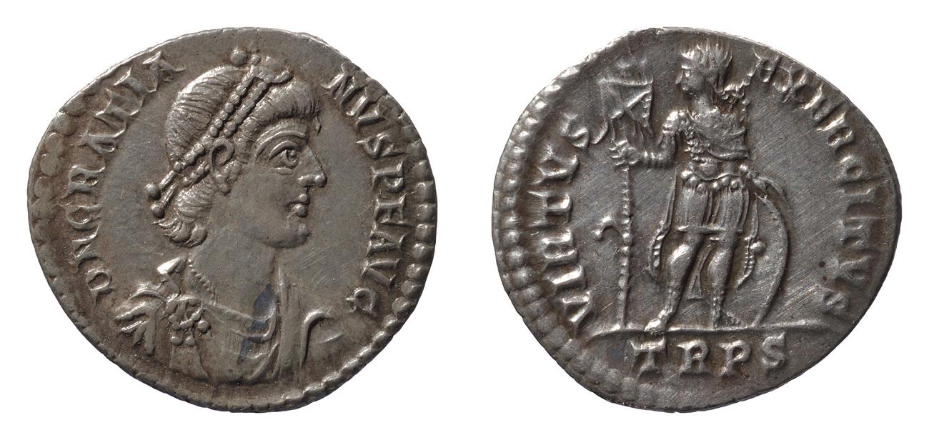 RIC IX Treveri 53A, аверс, bm