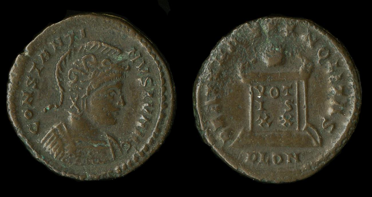 RIC VII Londinium 286, аверс, bm