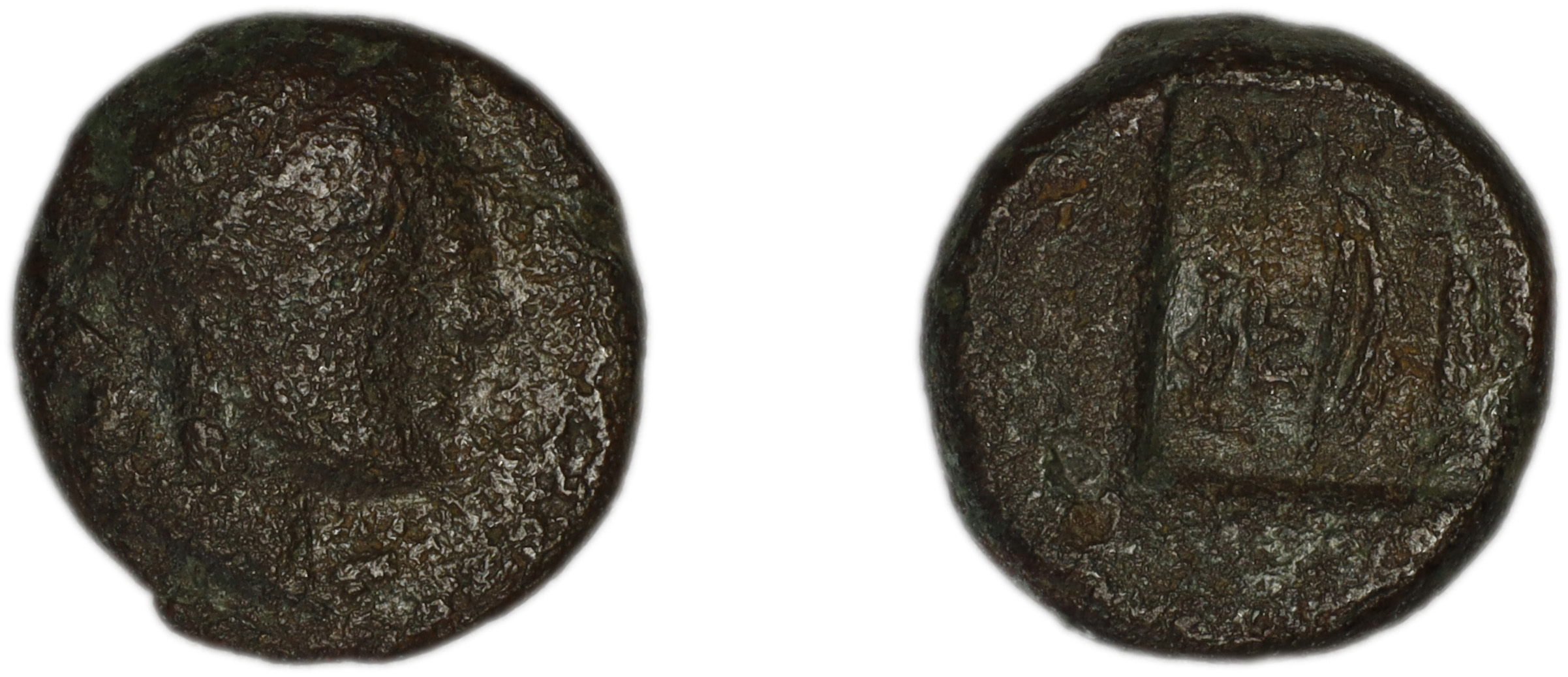 Lycian League Phellus Troxell 1982 3.72, аверс, bm
