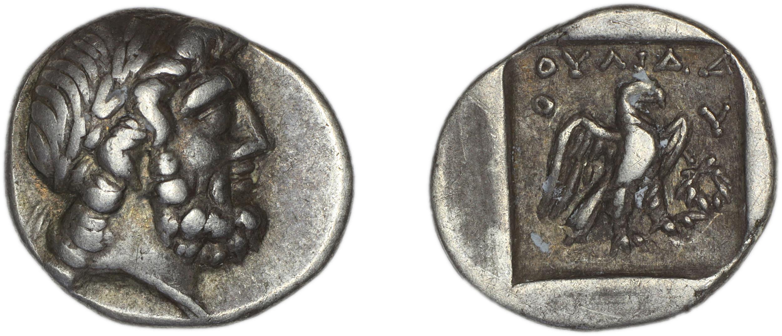 Stratoniceia Meadows 2002 Group 2 hemidrachm, аверс, bm