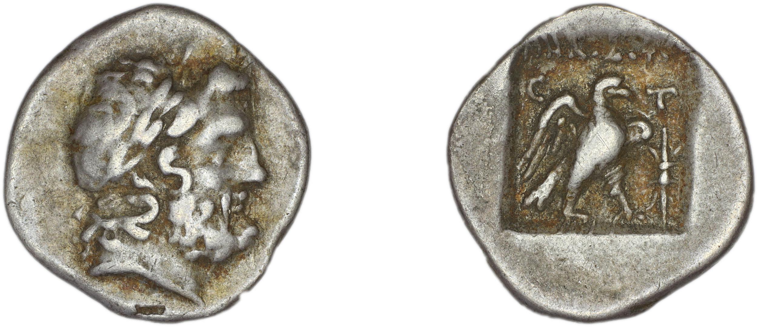 Stratoniceia Meadows 2002 Group 2 hemidrachm, аверс, bm