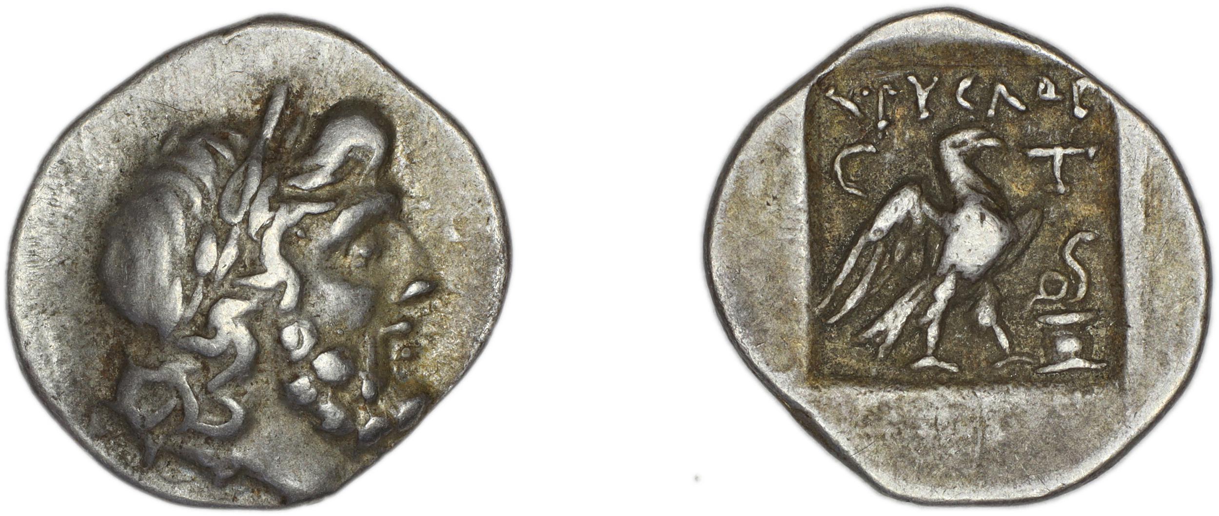 Stratoniceia Meadows 2002 Group 2 hemidrachm, аверс, bm