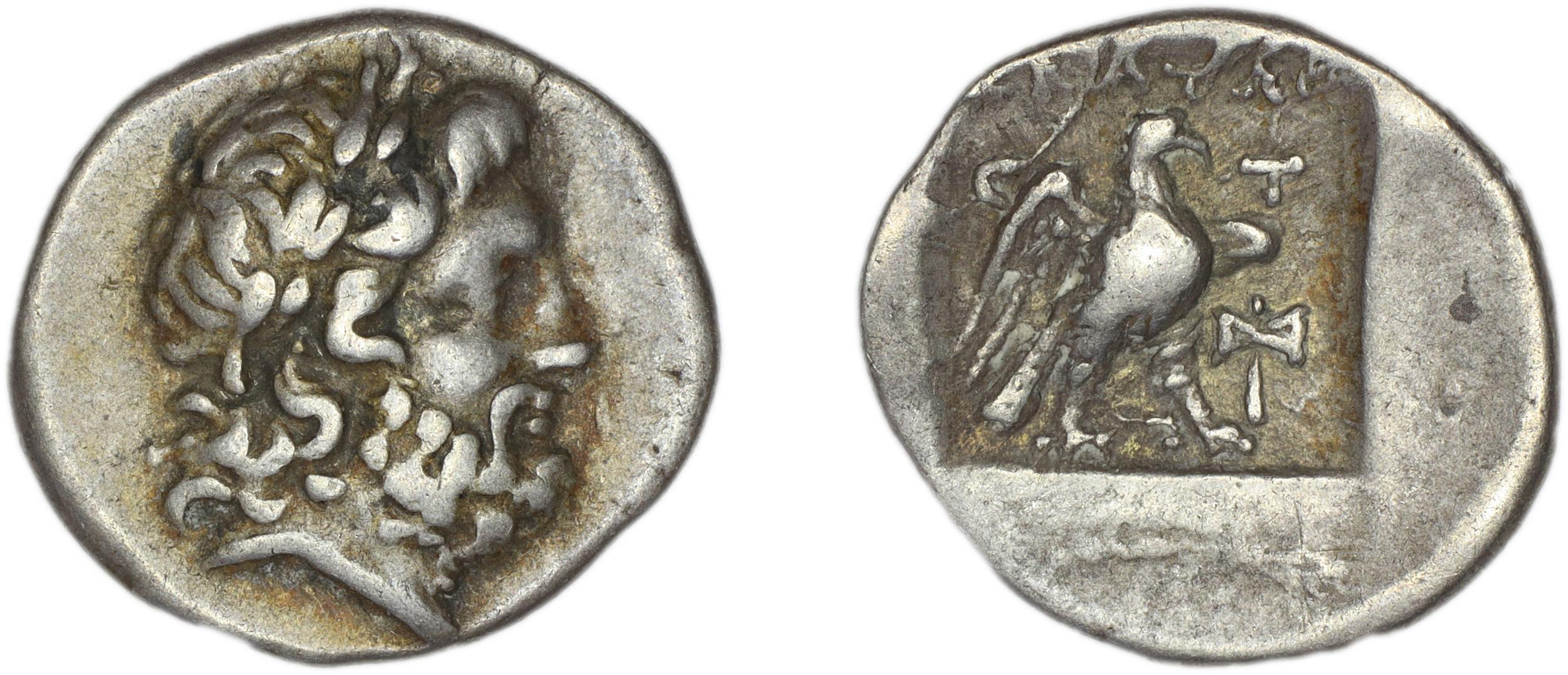 Stratoniceia Meadows 2002 Group 2 hemidrachm, аверс, bm