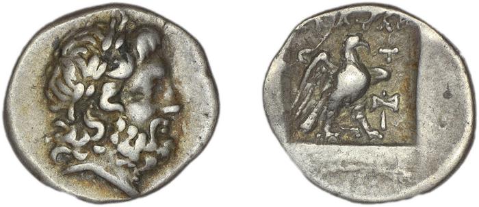 Stratoniceia Meadows 2002 Group 2 hemidrachm, реверс, bm